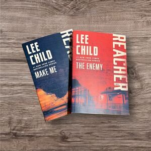 Lee Child Jack Reacher Lot 2 Make Me The Enemy NEW Paperback Bantam